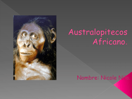 Australopitecos Africano.