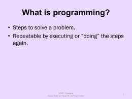 CS143: Programming in C++