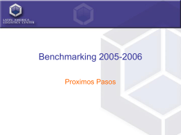 Benchmarking 2005-2006