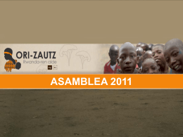 ASAMBLEA 2011 - ONG ORI