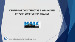 McCune Construction Services Group, LLC 2015 Mid …