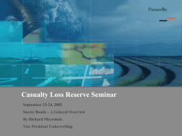 CAGNY Meeting - Casualty Actuarial Society