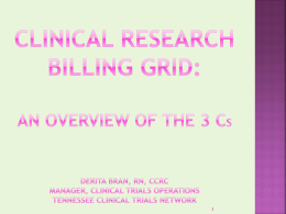 Billing Grid - University of Tennessee Health Science …