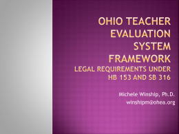 Teacher Evaluation in Ohio - Home