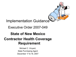 Application - Insure New Mexico!