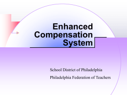 Enhanced Compensation System