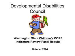Developmental Disabilities Council