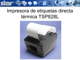 TSP828L Direct Thermal Label Printer