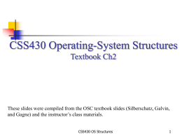 CSS430: OS Java - UW Courses Web Server