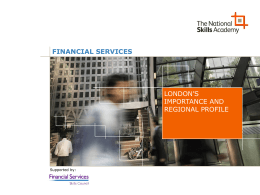 FINANCIAL SERVICES - Birkbeck, University of London