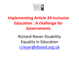 Implementing Article 24-Inclusive Education : A …