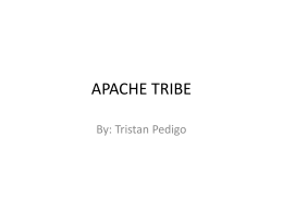 APACHE TRIBE