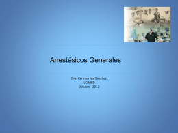 Anestesicos generales