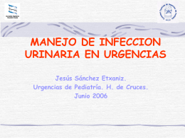DIAGNOSTICO DE INFECCION URINARIA EN EL LACTANTE