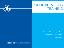 Public Relations Training