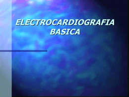 ELECTROCARDIOGRAFIA BASICA