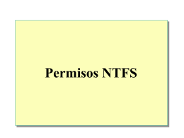 Module 6: Managing Data by Using NTFS