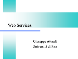 Web Services and .NET - Laboratorio Multimediale