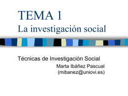 TEMA 1 - Universidad de Oviedo
