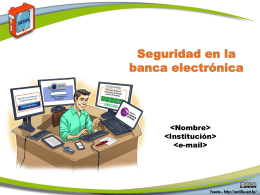 Fasciculo Banca Electronica- Cartilla de Seguridad para