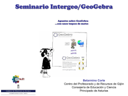 Seminario Intergeo/GeoGebra