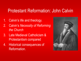 Passing the Flame of the Reformation: John Wycliffe …
