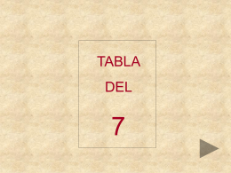 TABLA DEL 7
