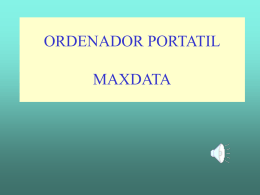 ORDENADOR PORTATIL MAXDATA