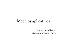 Modelos aplicativos