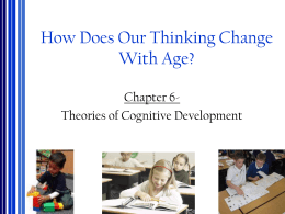 How Do Our Thoughts Change With Age?