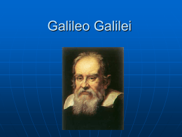 Galileo Galilei - Brigham Young University