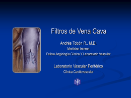 Filtro de Vena Cava - Clinical Trial Results: The