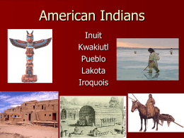 American Indians - Augusta County Public Schools / …