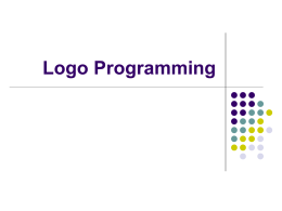 Logo Programming - Chinese University of Hong Kong