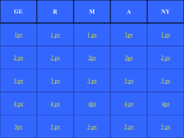 Blank Jeopardy - Light Bulb Languages