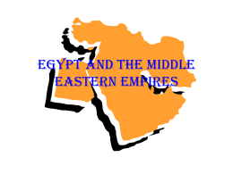Egypt and the Middle Eastern Empires