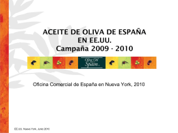 Diapositiva 1 - Aceites y Olivos