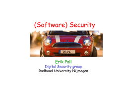 SoftwareSecurity1