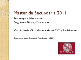 Master de Secundaria 2010