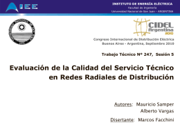Diapositiva 1 - :: CIDEL ARGENTINA 2010