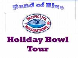 Band of Blue Orange Bowl Tour 12/26/02