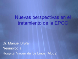 Nuevas perspectivas en el tratamiento de la EPOC