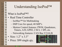 What is IsoPod™?