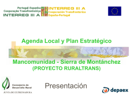 Agendas Locales 21 en Almendralejo, Llerena y Valverde …
