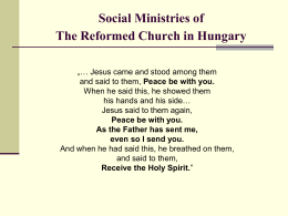 Social Ministries of The Reformed Church in Hungary