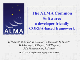 The ALMa Common SOftware: a developer friendly …
