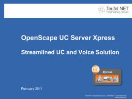 OpenScape UC Server Xpress