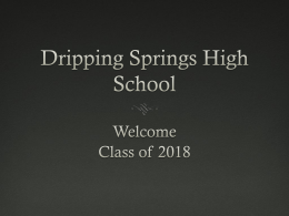 Dripping Springs High School