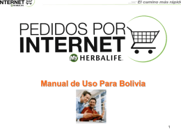 Web-Ordering ARGENTINA