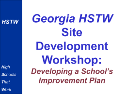 2002-2003 Site Development Workshop